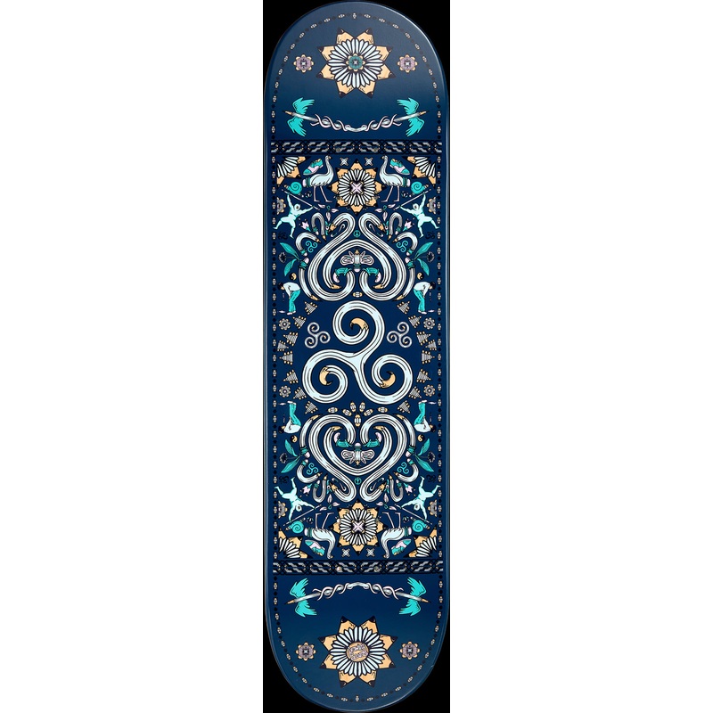 Drawing Boards Spiral Skateboard Deck - 8.0"