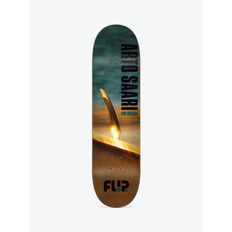 Flip Saari Side Mission Fin Skateboard Deck - 8.0"