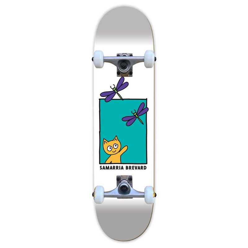 Meow Samarria Brevard Welcome Home Complete Skateboard - 8.0"
