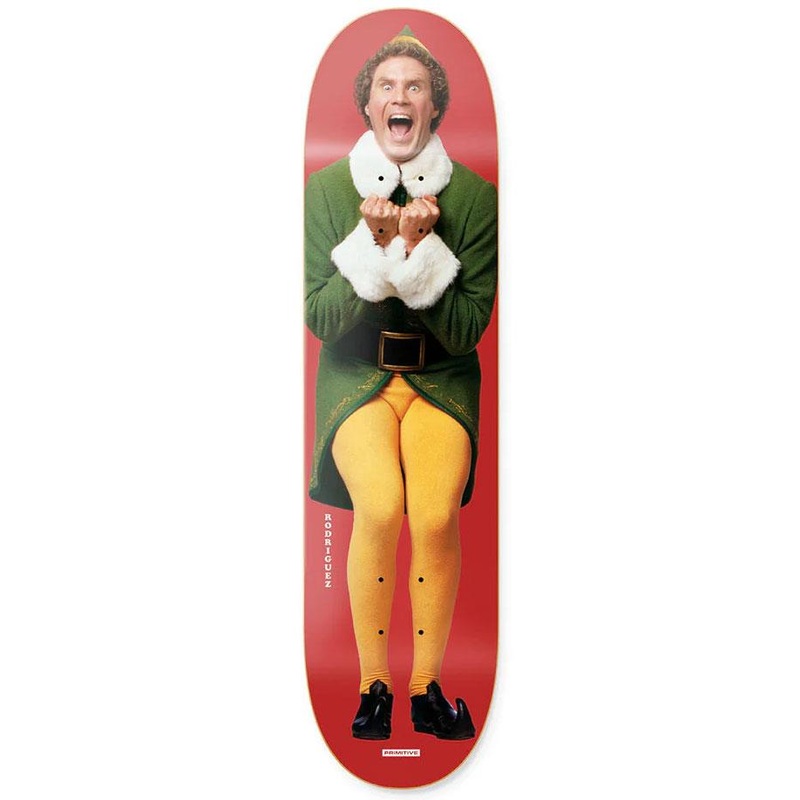Primitive Elf Big Buddy Multi Skateboard Deck - 8.5"