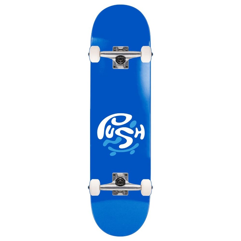 Push Bluey Blue Complete Skateboard - 7.25"