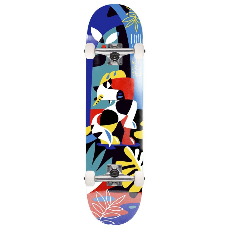 Push Louie Barletta Guest Multi Complete Skateboard - 8.0"