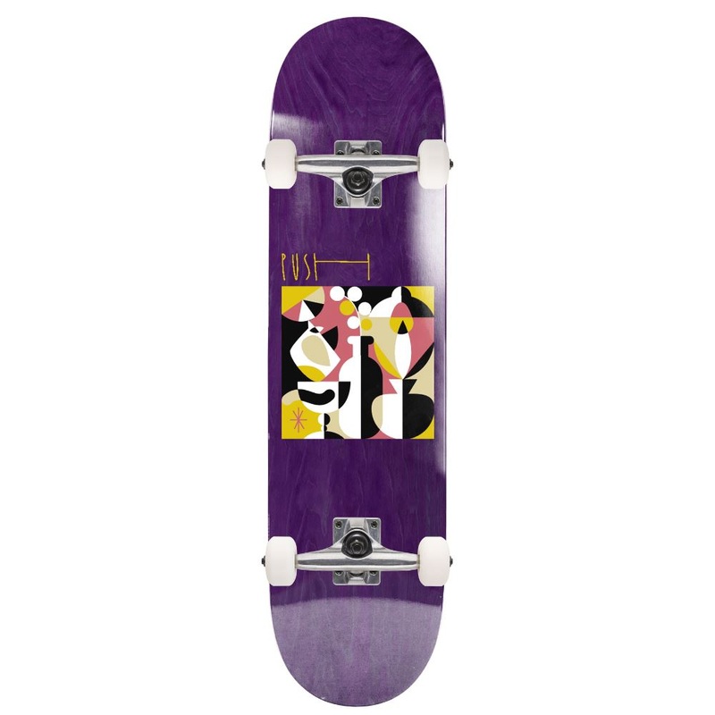 Push Ruben Sanchez Guest Multi Complete Skateboard - 8.25"