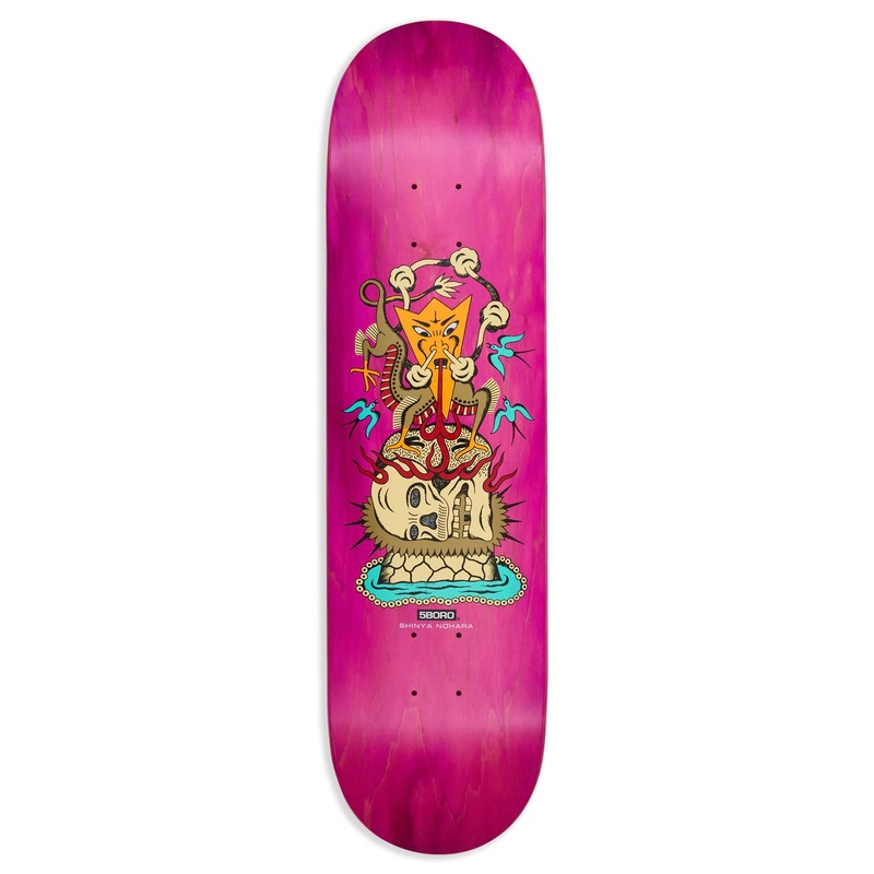 5Boro X T.R. Shinya Nohara x  Skateboard Deck - 5.0"