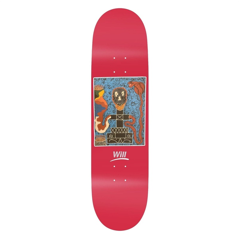 Alltimers Skateboard NVA Will Marshall Skateboard Deck - 8.1"