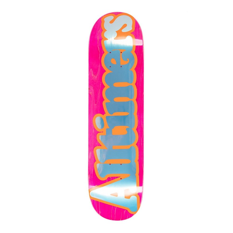 Alltimers Skateboard Orange Broadway Skateboard Deck - 8.3"
