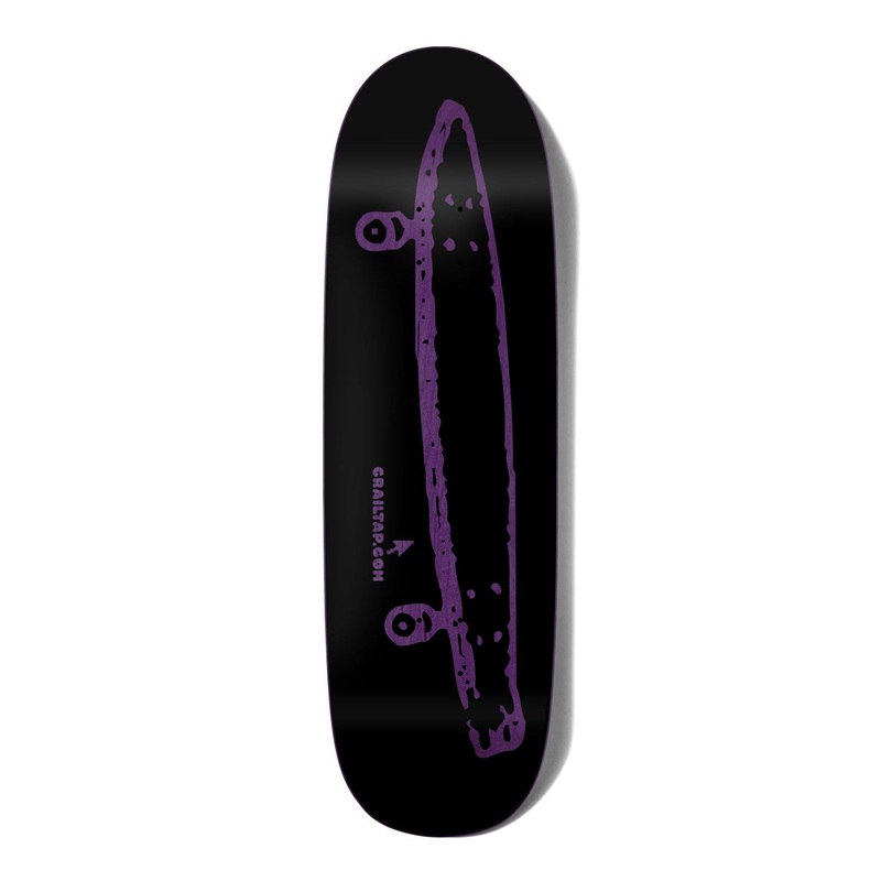 Crailtap Midnight Rainbow Cruiser Couch Skateboard Deck - 9.25"