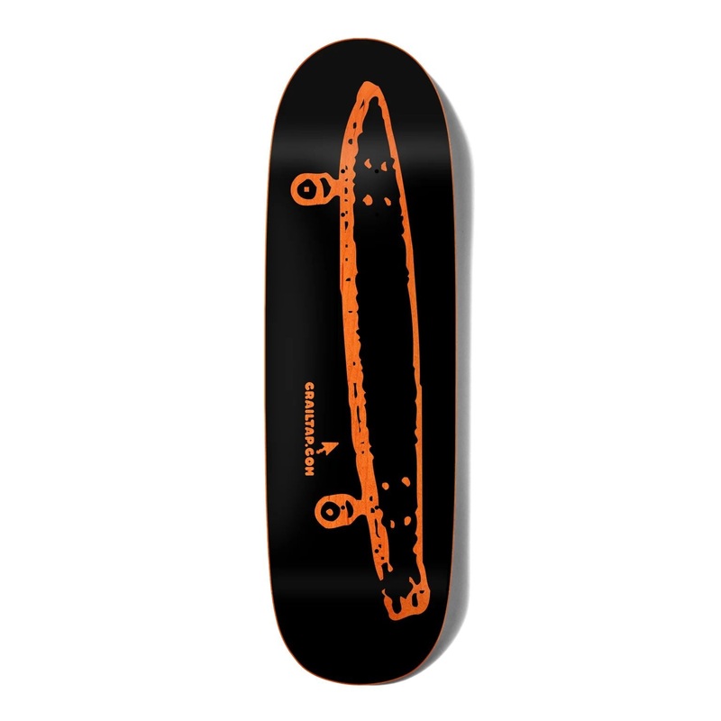 Crailtap Midnight Rainbow Cruiser Love Seat Skateboard Deck - 9.0"