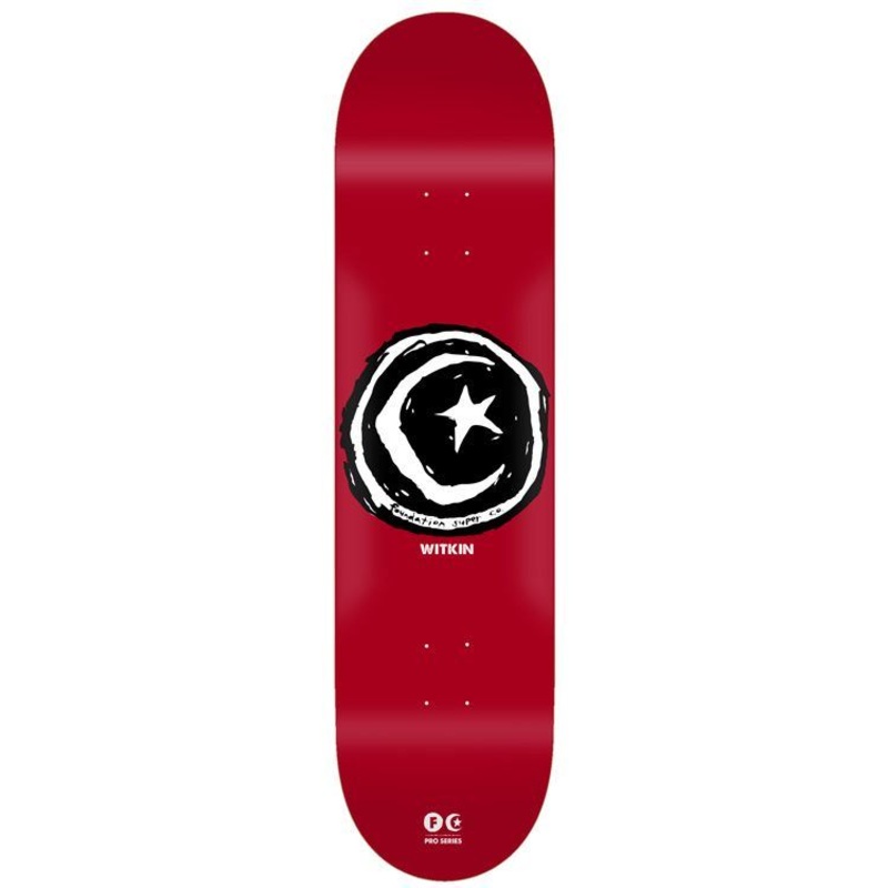 Foundation Dylan Witkin 'Star & Moon' Skateboard Deck - 8.5"