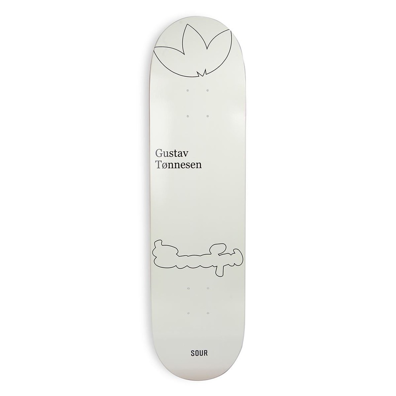 Sour Solution Gustav 'Stickers' Skateboard Deck - 8.25"