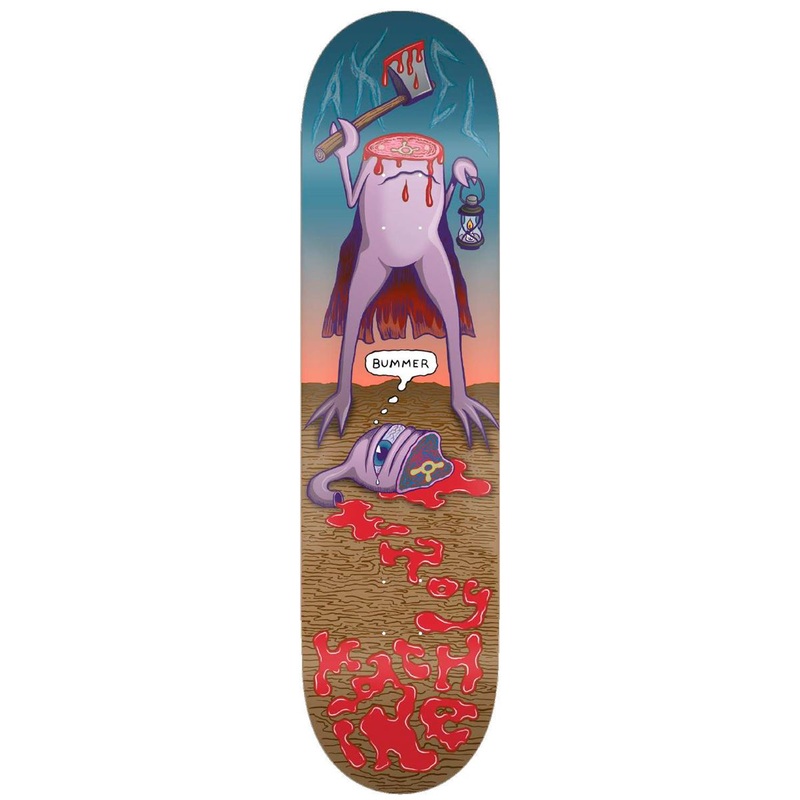 Toy Machine Axel 'Bummer' Skateboard Deck - 8.38"