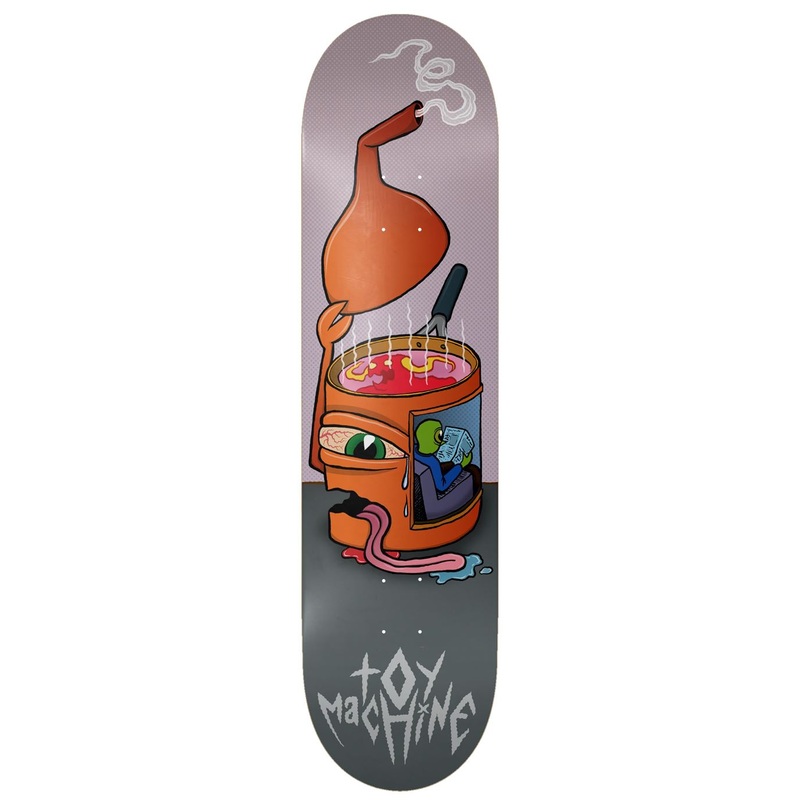 Toy Machine 'Brain Stew' Skateboard Deck - 8.38"