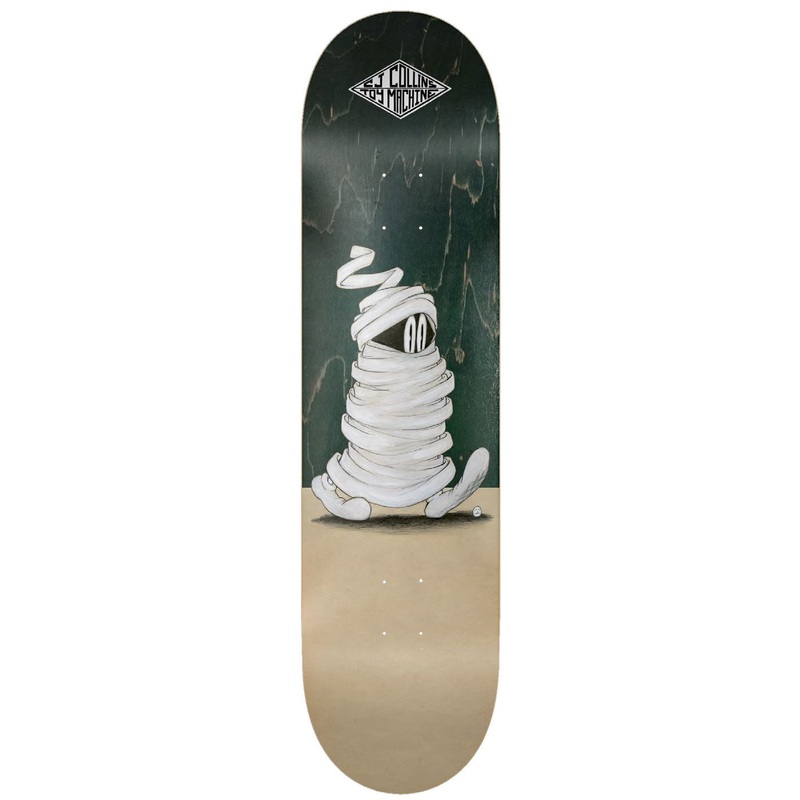 Toy Machine Collins Ladouceur Series Skateboard Deck - 8.25"