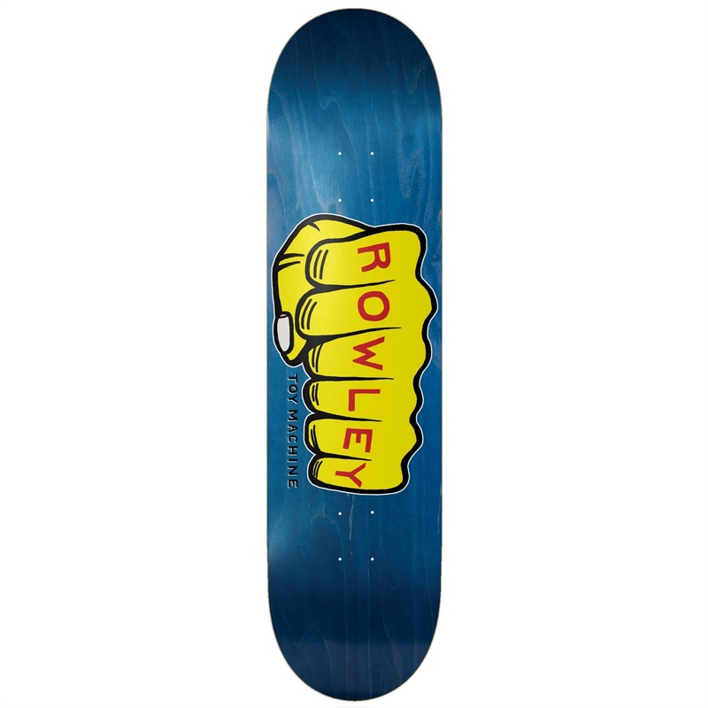 Toy Machine Geoff Rowley Fist (Assorted Ply) Skateboard Deck - 8.5"