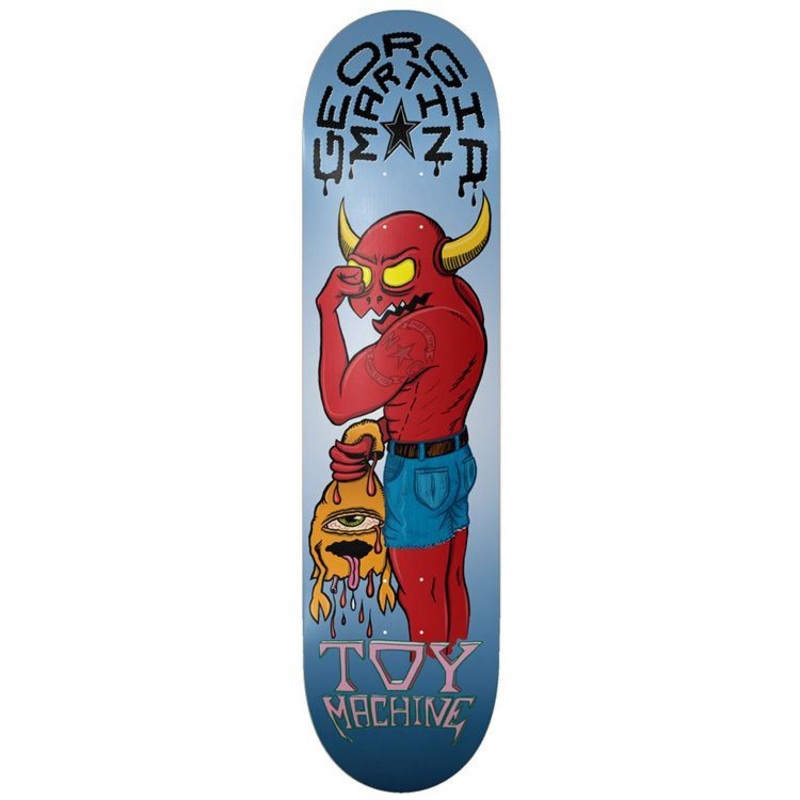 Toy Machine Georgia Martin 'Monster' Skateboard Deck - 8.25"