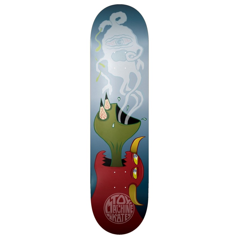 Toy Machine 'Who Eats Who' Skateboard Deck - 8.13"
