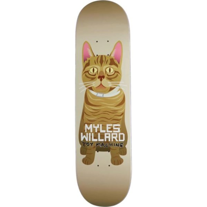 Toy Machine Willard 'Cat' Skateboard Deck - 8.13"