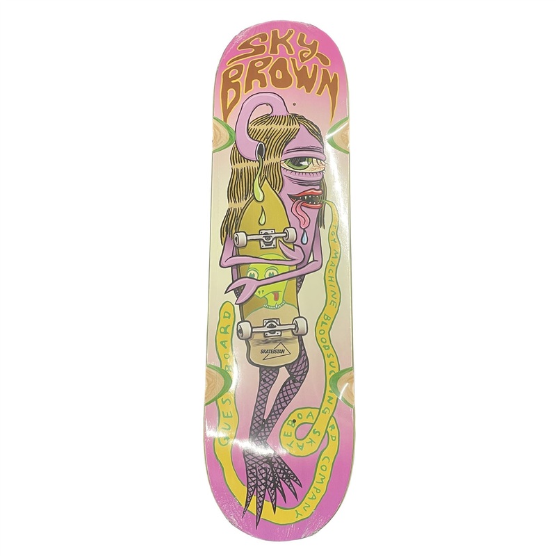 Toy Machine x Sky Brown Guest Board Skateboard Deck - 8.25"