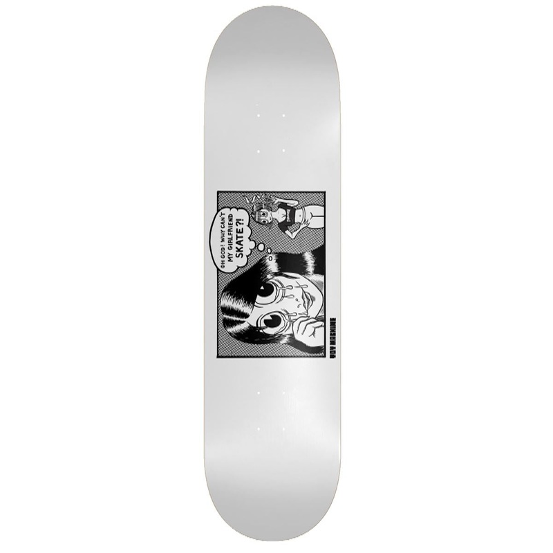 Toy Machine x Thrasher 'Girlfriend' Skateboard Deck - 8.25"