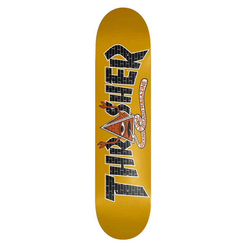 Toy Machine x Thrasher 'Pyramid Sect' Skateboard Deck - 8.5"