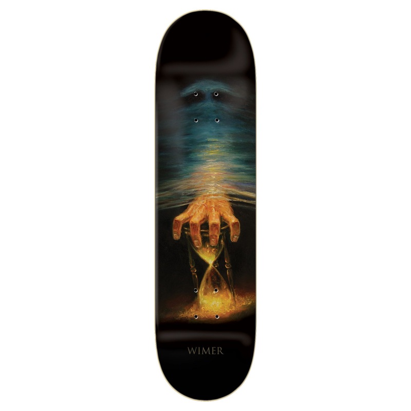 Zero Skateboard Lewandowski Fourth Dimension Wimer Skateboard Deck - 8.375"