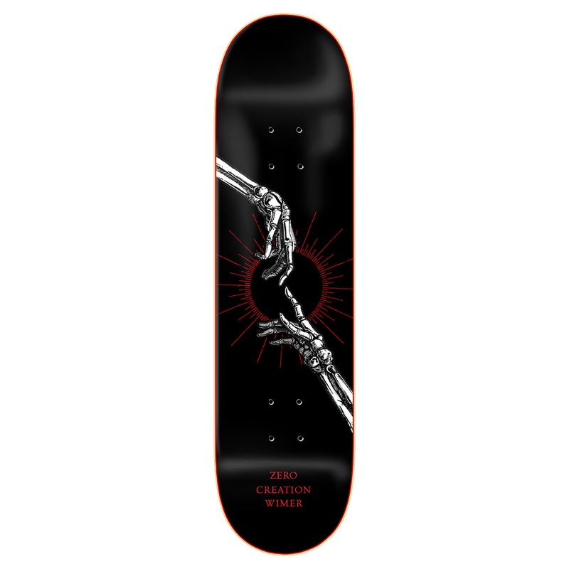 Zero Skateboard Micah Ulrich Creation Chris Wimer Skateboard Deck - 8.375"