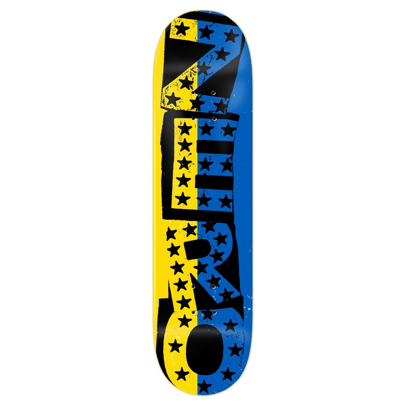 Zero Skateboard Ukraine Punk Skateboard Deck - 8.25"