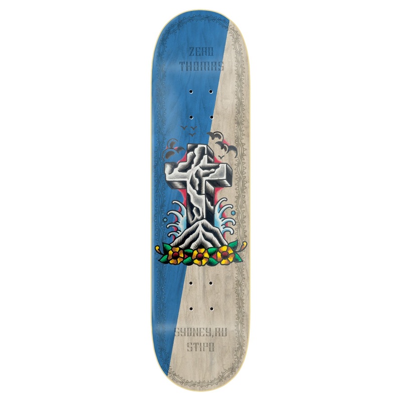 Zero x Nik Stipo Skateboard Jamie Thomas Skateboard Deck - 8.25"