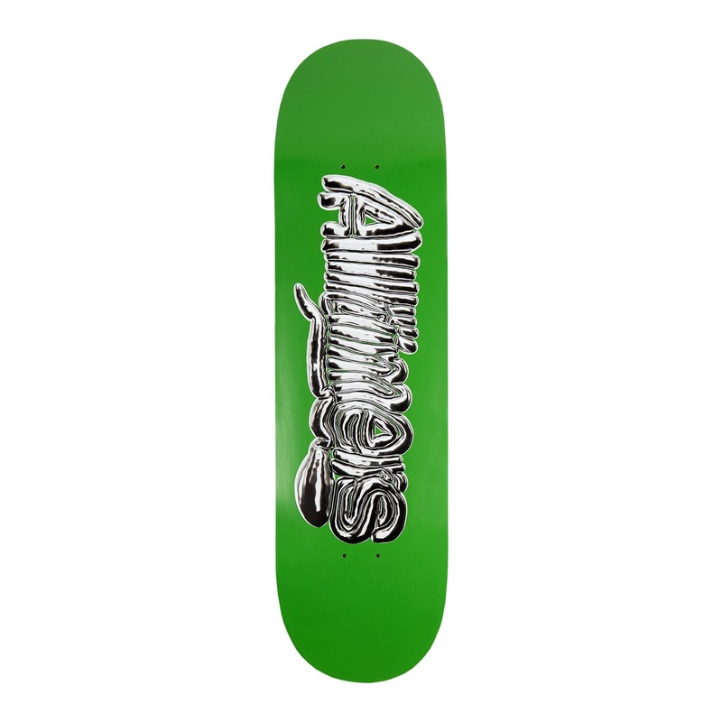 Alltimers Skateboard Balloon Green Skateboard Deck - 8.5"