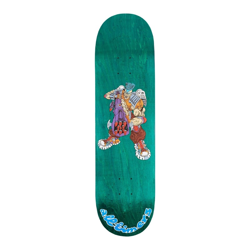 Alltimers Skateboard Cannon Dude Skateboard Deck - 8.3"
