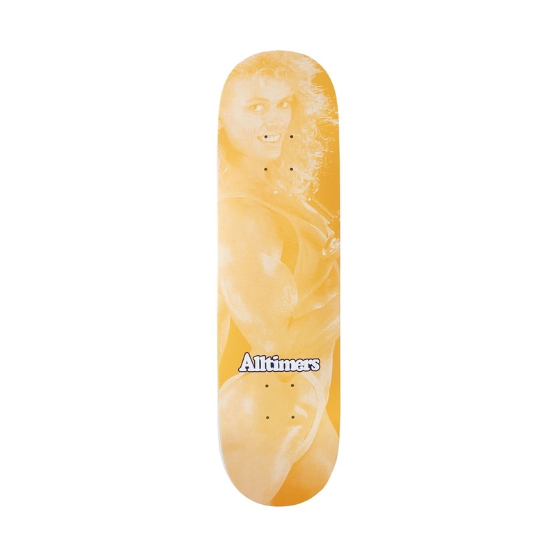 Alltimers Skateboard Flex Orange Skateboard Deck - 8.0"