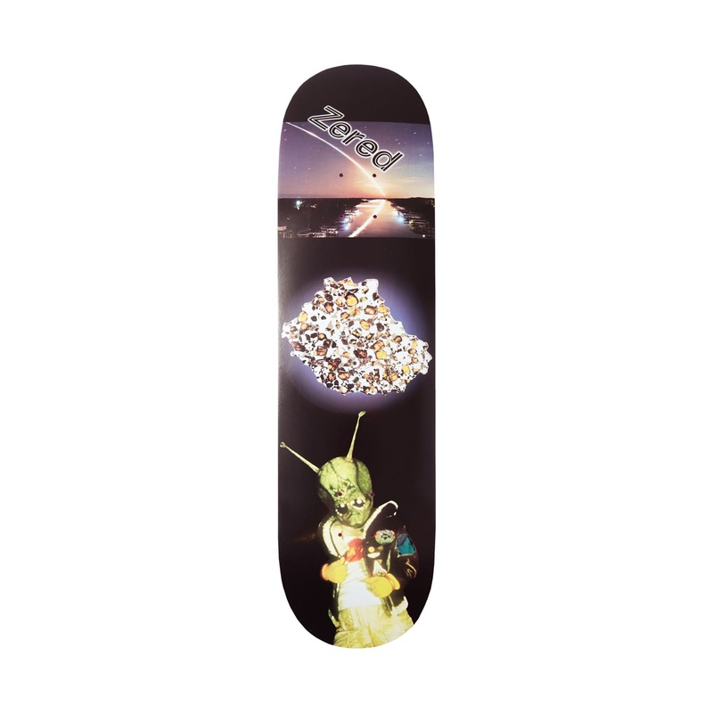Alltimers Skateboard Space Trash Zered Bassett Skateboard Deck - 8.3"