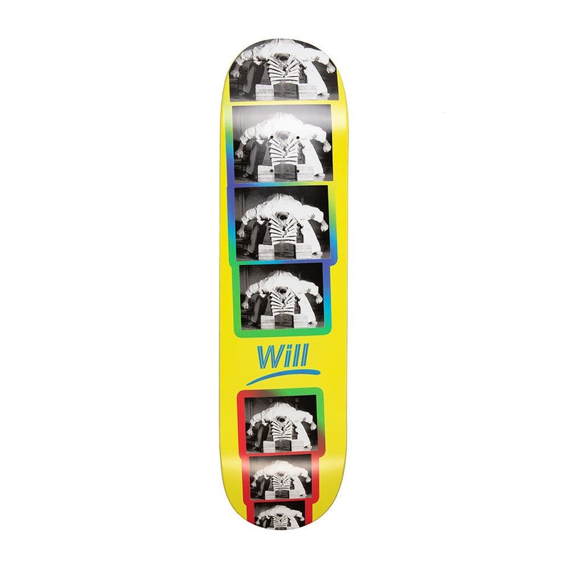 Alltimers Skateboard Will Marshall Head Cracker Skateboard Deck - 8.1"