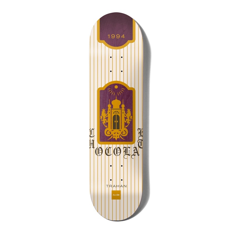 Chocolate Burn One Jordan Trahan Skateboard Deck - 8.5"