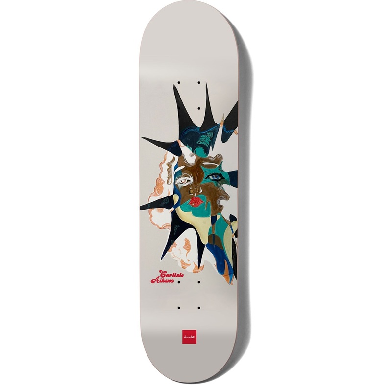 Chocolate L8RGRL Carl Aikens Skateboard Deck - 8.5"