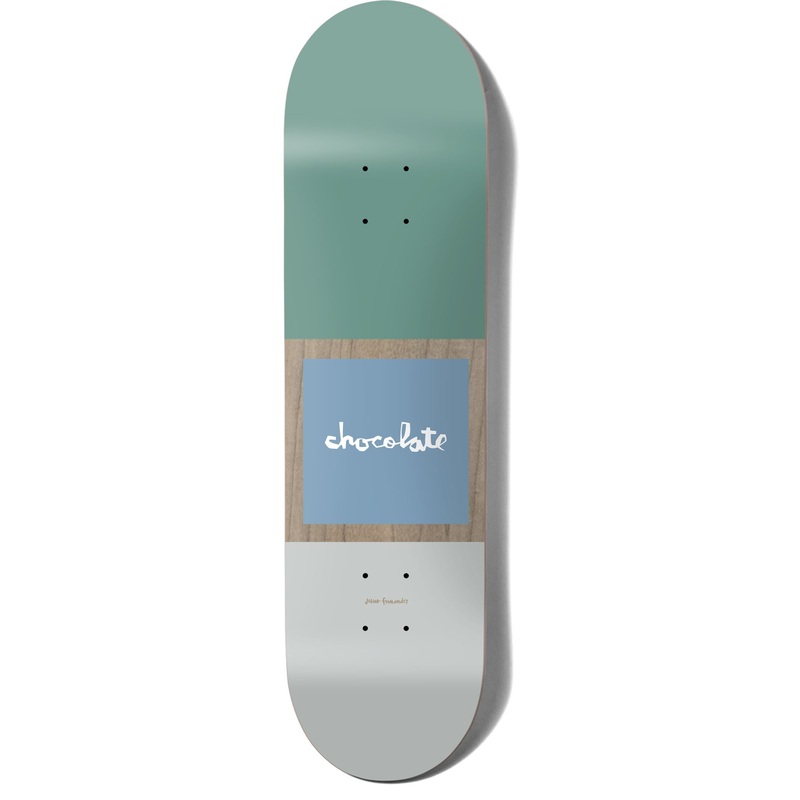 Chocolate OG Square Jesus Fernandez  Skateboard Deck - 8.25"
