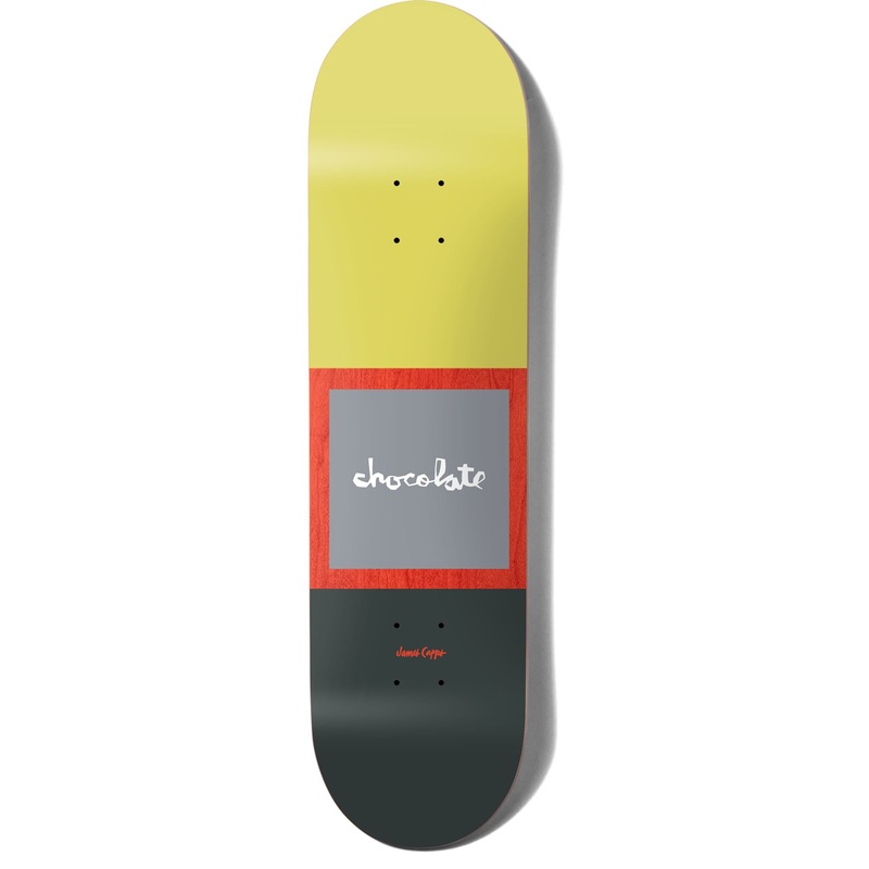 Chocolate OG Square W44D3 James Capps Skateboard Deck - 8.5"