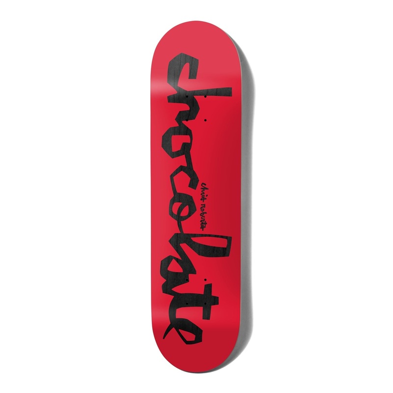 Chocolate Reflective Chunk Chris Roberts Skateboard Deck - 8.5"