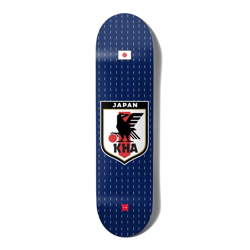 Chocolate Skateboard Japan Soccer Kenny Anderson Skateboard Deck - 8.25"
