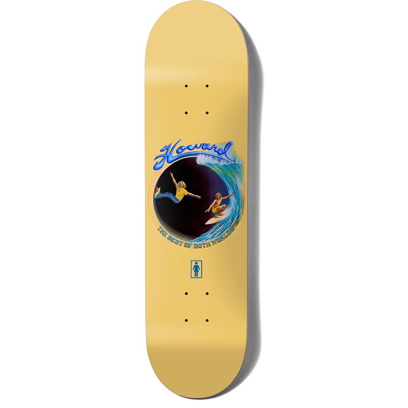 Girl Best of Both Rick Howard Skateboard Deck - 8.5"
