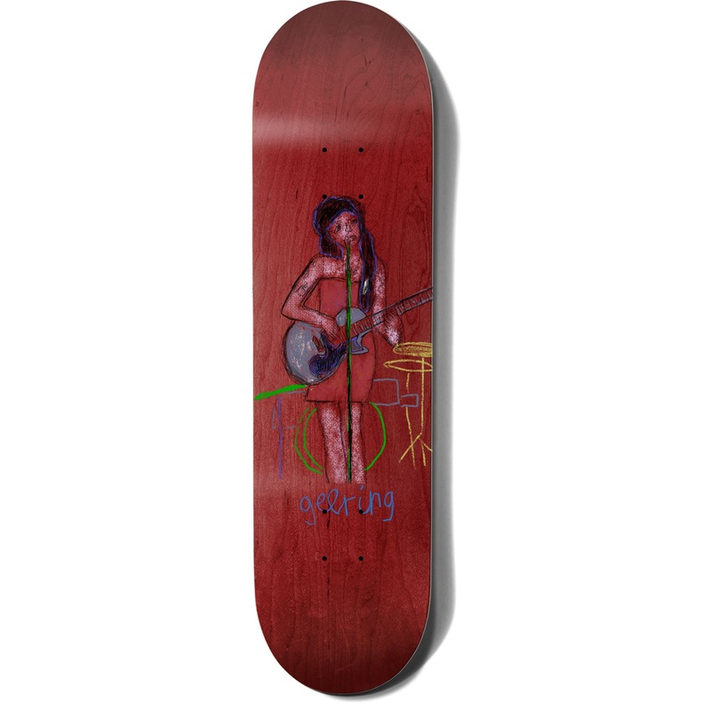 Girl Cherry Breana Geering Skateboard Deck - 8.0"