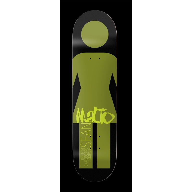 Girl Giant Metal OG Sean Malto Skateboard Deck - 8.25"