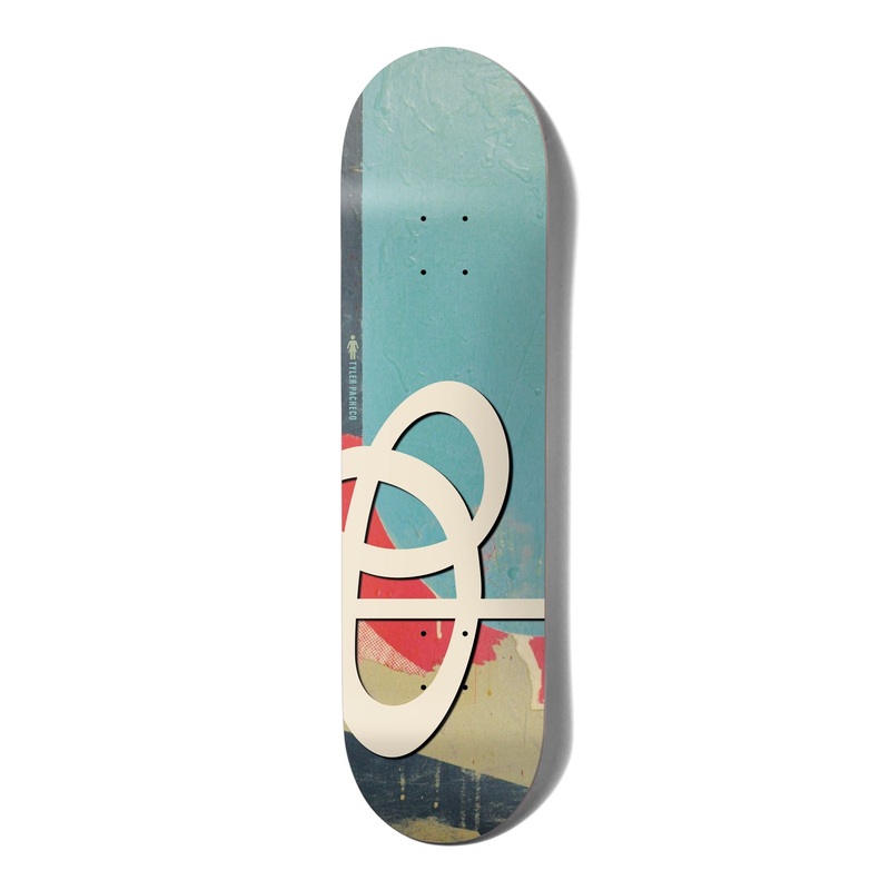 Girl Jenkins Swirls Tyler Pacheco Skateboard Deck - 8.375"
