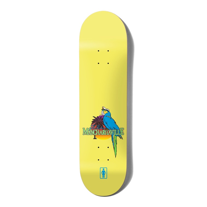 Girl Mancharitaville Tyler Pacheco Skateboard Deck - 8.0"
