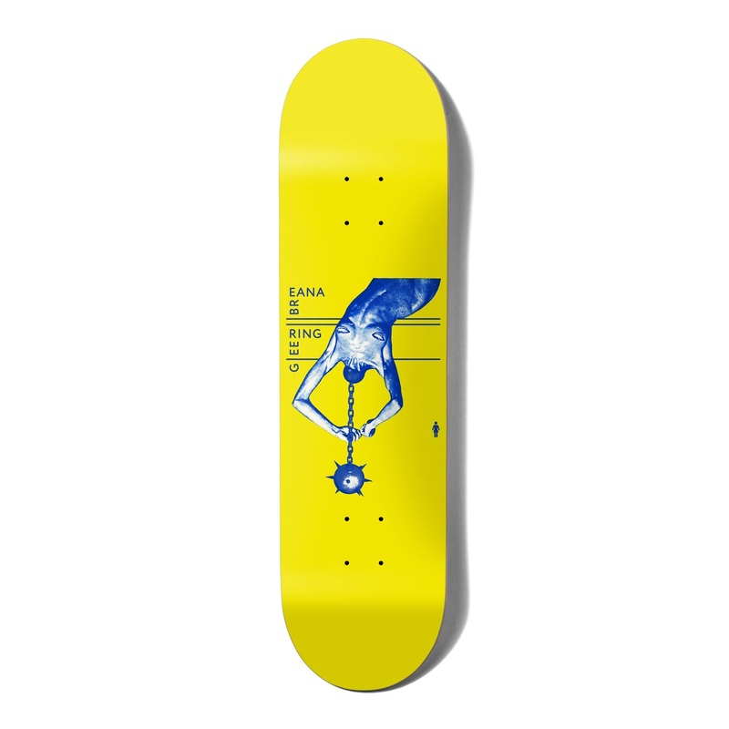 Girl Orgasm Addict Breana Geering Skateboard Deck - 8.5"
