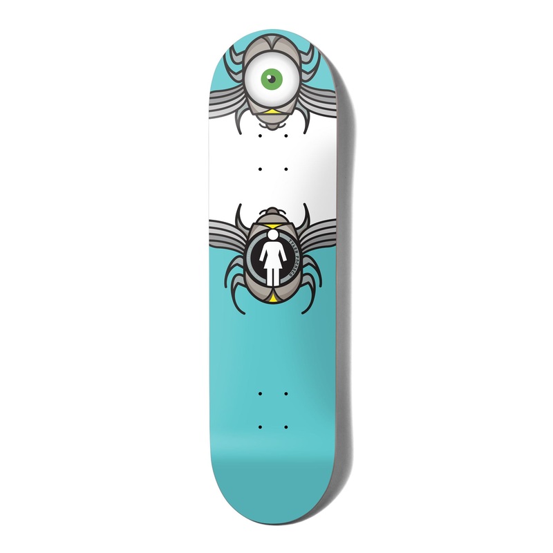 Girl Skateboard Beetle Bum Tyler Pacheco Skateboard Deck - 8.5"