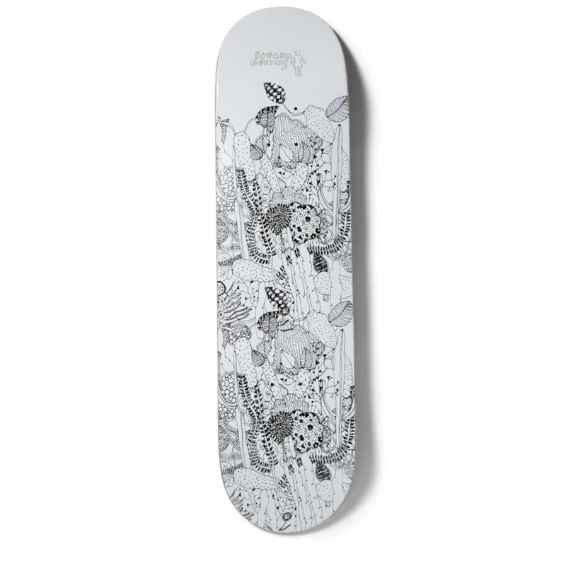 Girl Skateboard The Suzuki Method Breana Geering Skateboard Deck - 8.0"