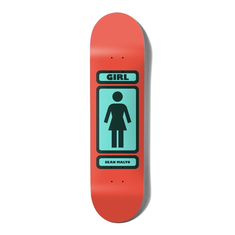 Girl Til W42 Sean Malto Pop Secret Skateboard Deck - 8.0"