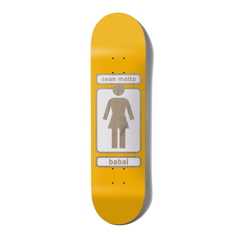 Girl Til W43D2 Sean Malto Skateboard Deck - 8.0"