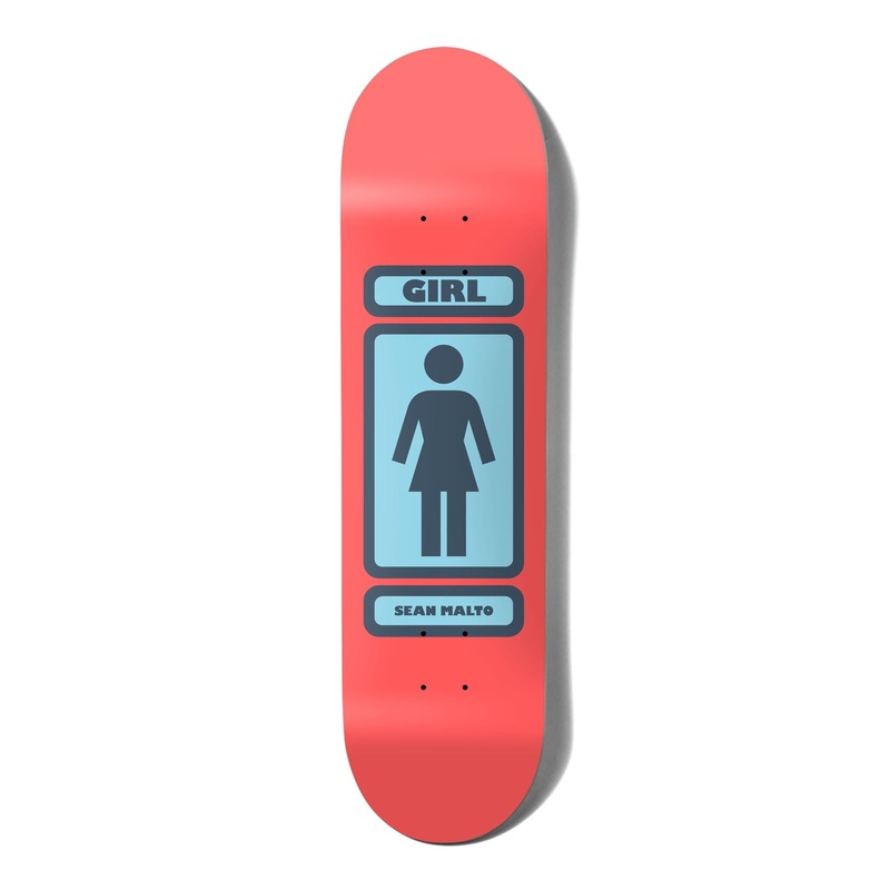 Girl Til W45D1 Sean Malto Skateboard Deck - 8.0"